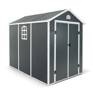 Caseta de resina para exterior Gardiun new fiorella 5,32m² 188x278x225 cm v