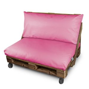 Funda cojín polipiel exterior 120x45x25 rosa