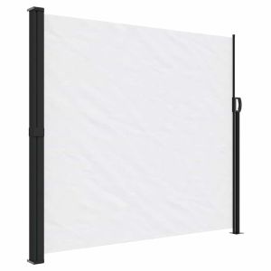 vidaXL toldo lateral retráctil blanco 180x600 cm