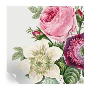 Papel pintado autoadhesivo ramo de flores 250x250 tulup