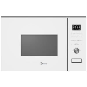 Midea mbmtg820h-wh - microondas integrable con grill 20 litros 800 w