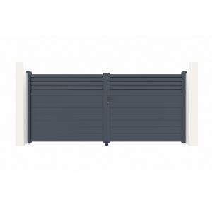 Pack puerta batiente 3m carpatia a.160cm + motor hicker b200