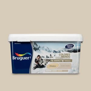 Pintura bruguer colores del mundo alaska blanco cálido 4 l