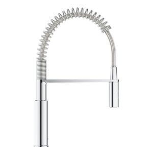 Grohe get grifo de fregadero de cocina, mezclador monomando de 2 chorros, g