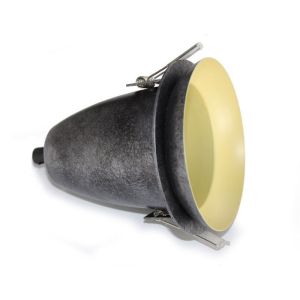 Aro empotrable vintage "tejar" (60w 1xE27) – plomo