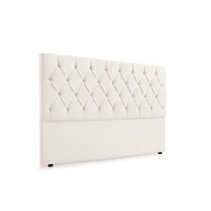 Cabecero tapizado capri acualine 220x120x12 cm - moonia