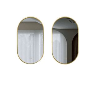 Espejo tokio tri LED marco negro 50x90cm  antivaho