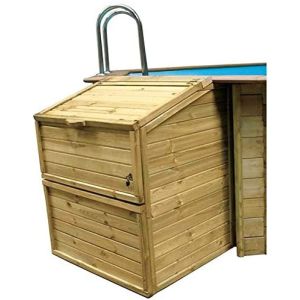 LOCAL TECNICO DE FILTRACION  DE MADERA PARA PISCINAS GRE 146 CMTS
