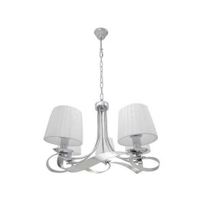 Baeza chandelier 5xe14 chrome