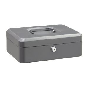 Arregui elegant c9236 caja caudales acero con bandeja, 25 cm ancho, gris