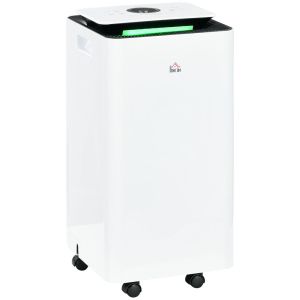 Deshumidificador 25x25x50.5 cm abs color blanco Homcom