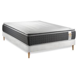 140x190 cm conjunto de colchón y base - vingt-six plus