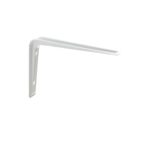 Escuadra de balda rei 2-1474.170.01 | 24x120x170 mm | blanco | acero