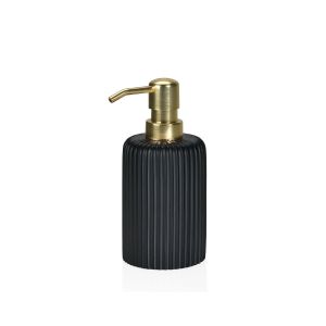 Dispensador poli. Ng/dorado stripes