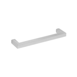 Tirador para muebles de acero inox, dist entre eje 128 mm