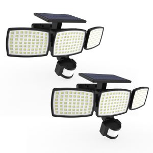 Juego de 2 proyectores con sensor solar 700lm sparky