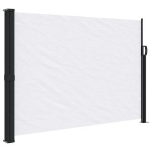 vidaXL toldo lateral retráctil blanco 140x300 cm