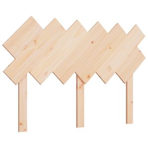 vidaXL cabecero de cama madera maciza de pino 122,5x3x80,5 cm