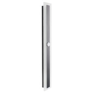 Lámpara de pared LED para exterior savane con sensor de movimiento negro