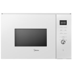Midea mbmtg925e-wh - microondas integrable con grill 25 litros 900 w