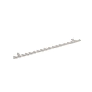 Tirador para muebles de acero, dist entre eje 288 mm
