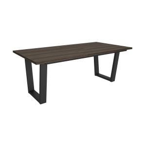 Mesa comedor, 194x90x74cm, roble oscuro rf3797