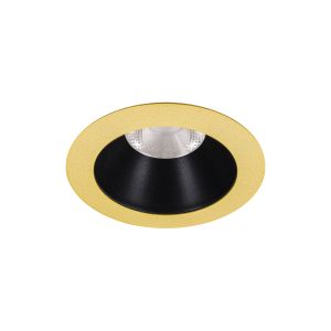 LEDsc4 downlight LED regulable 14.3w, luz cálida 3000k, diseño moderno oro