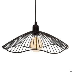 Lámpara de techo metalica coleccion "cháteau" E27 ø34 cm x 15,5