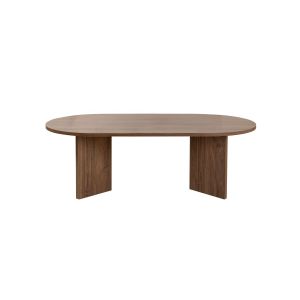 Mesa de centro de madera "sable" - 60 x 119 x 40 cm - nogal