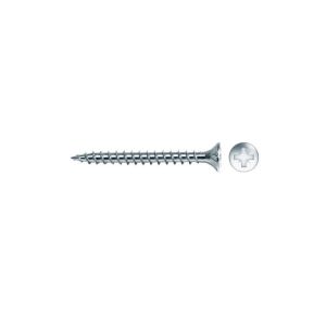 Caja 200 unid. Tornillo madera avellanado pozi din/ref vlox ø3,5x50mm