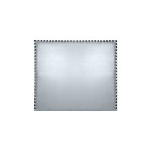 Cabecero lirio polipiel plata 210