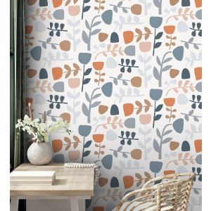 Papel pintado gaulan   flores diseño 5.23m²