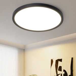 Nettlife plafon  de techo LED negro  18x18