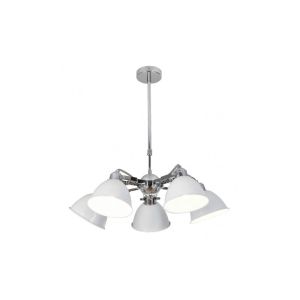 Buri chandelier 5xe27 white