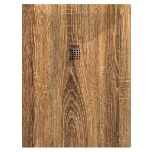 Ondee - plato de ducha nola 3  - 70x90 - resina - nogal