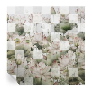 Murales autoadhesivos patrones de loto 250x250 tulup