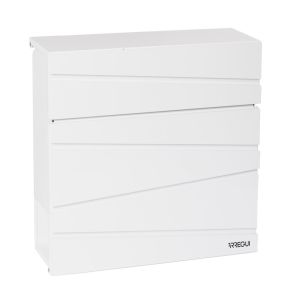 Arregui armor e6901 buzón exterior de acero con soporte para periódicos