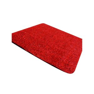 Rollo: 2x30 metros - césped artificial colorgrass 10mm rojo - rollos | res