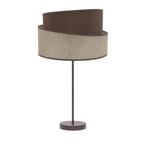 Hara table lamp 1xe27 brown
