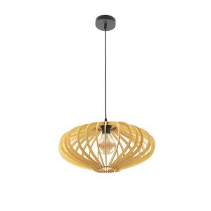 Fab 156194515 | coLGante sapelli 1xE27 madera natural regx45x45 cm