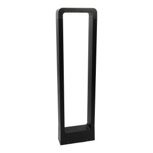 Baliza exterior LED 160x54x600mm, aluminio, 240v, 7w, 3000k, ip65
