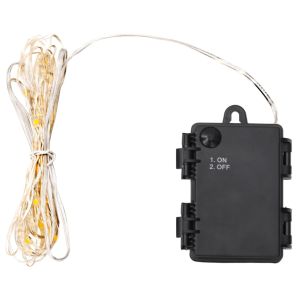 vidaXL tira de luces con 66 LED y ventilador 660 cm