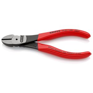 Alicate de corte lateral para serviço pesado 74 01 140 (vermelho)