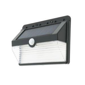 Aplique LED solar sun con sensor movimiento