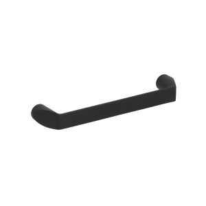 Tirador para muebles en zamac dist entre ejes 96 mm negro