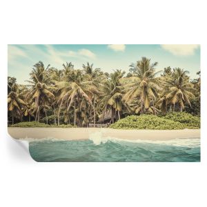 Murales autoadhesivos playa tropical 416x254 tulup