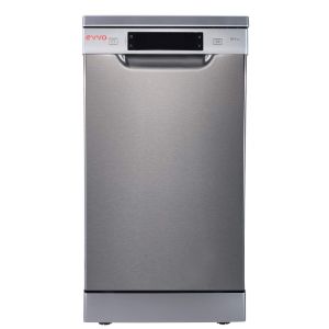 Cecotec evvo lavavajillas d3x slim (45 cm) 10 cubiertos 8 programas inox 45