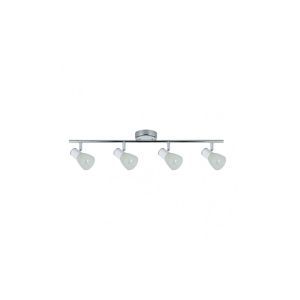 Foco empotrado - fab 141994001 - 4 focos - blanco/cromo - diseño moderno -