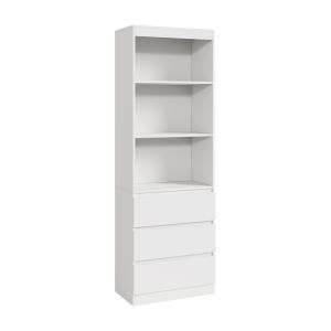 Estantería de pie les 180x60x35 cm - blanco [en.casa]