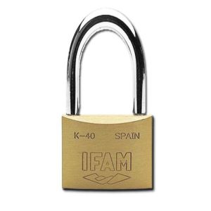 Candado de latón ifam k-50 con llaves iguales